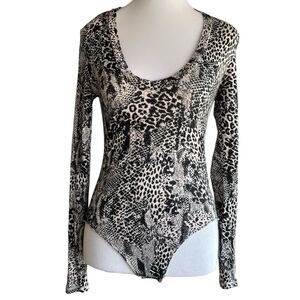 FREE PEOPLE x REVOLVE Gotcha Bodysuit in Snake Print Size‎ Small